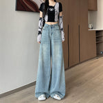 Wide Leg High Waist Jeans-INNBLAC Fashion Apparel