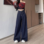 Wide Leg High Waist Jeans-INNBLAC Fashion Apparel
