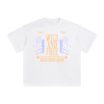 Wild and Free Abstract Graphic Tee-INNBLAC Fashion Apparel