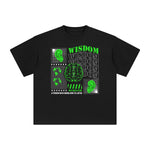 Wisdom Abstract Graphic Tee-INNBLAC Fashion Apparel