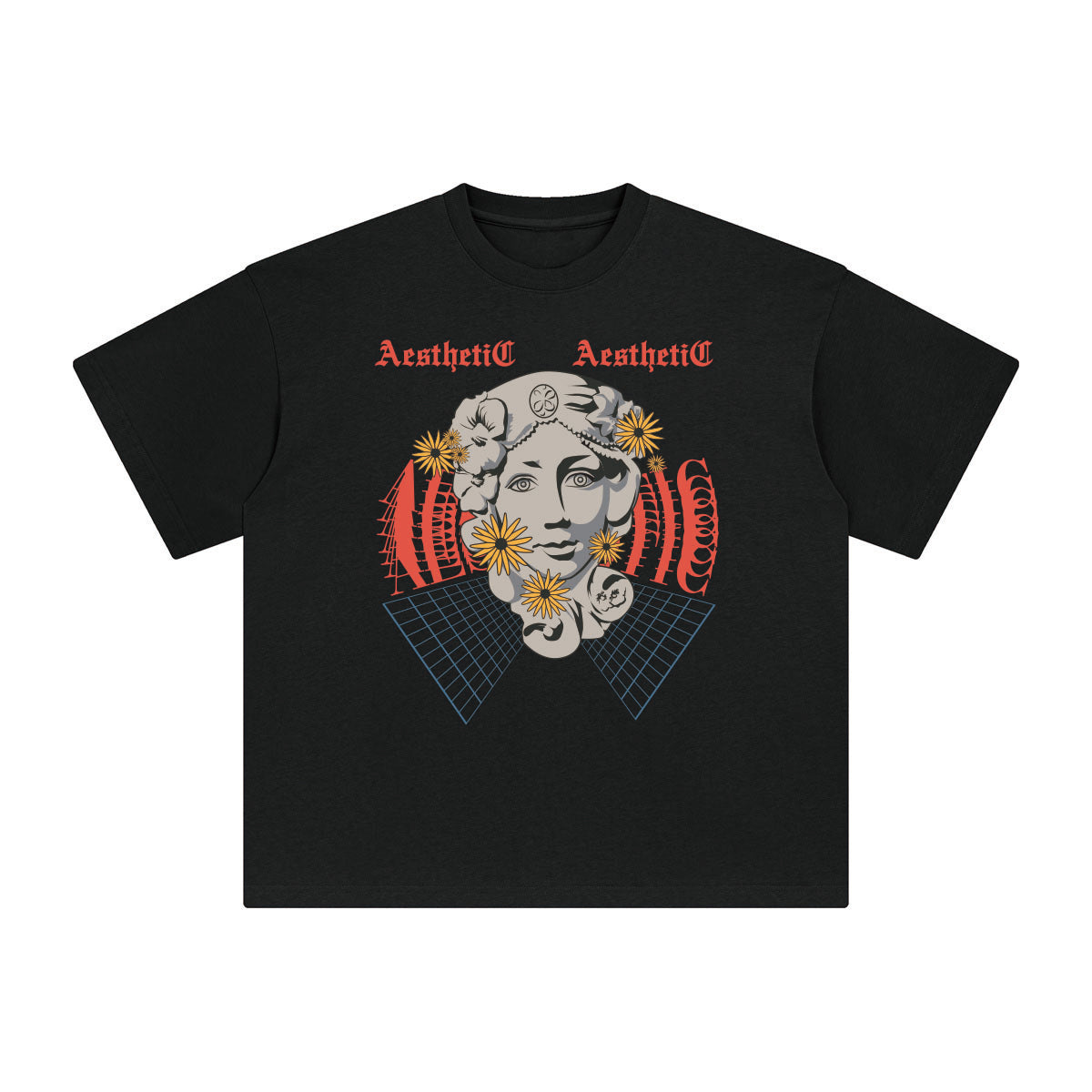 Woman Avatar Aesthetic Graphic Tee-INNBLAC Fashion Apparel