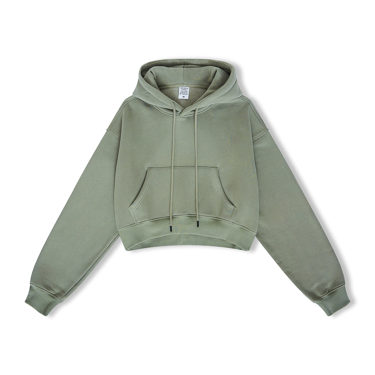 Women's Cropped Pullover Hoodie-INNBLAC Fashion Apparel