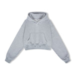 Women's Cropped Pullover Hoodie-INNBLAC Fashion Apparel