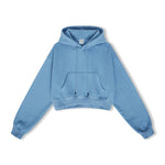 Women's Cropped Pullover Hoodie-INNBLAC Fashion Apparel
