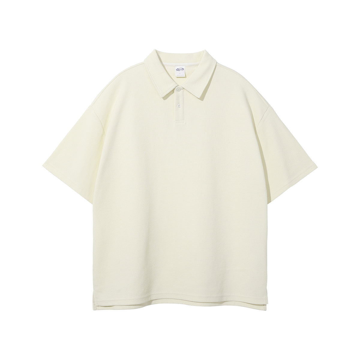 Women's Heavyweight Waffle-knit Polo Shirt 9.7oz-INNBLAC Fashion Apparel