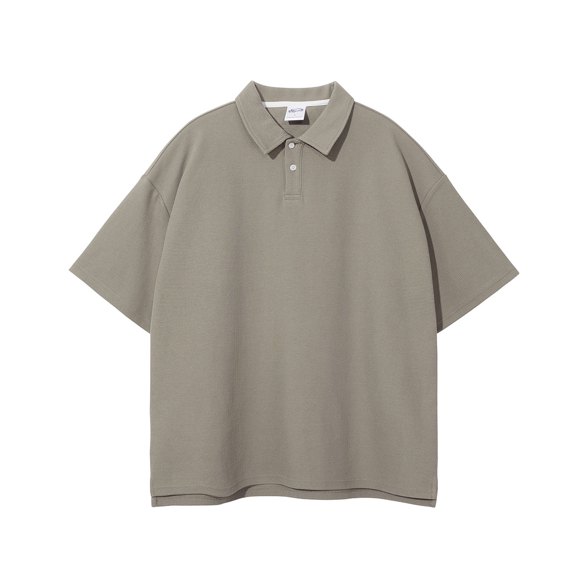 Women's Heavyweight Waffle-knit Polo Shirt 9.7oz-INNBLAC Fashion Apparel