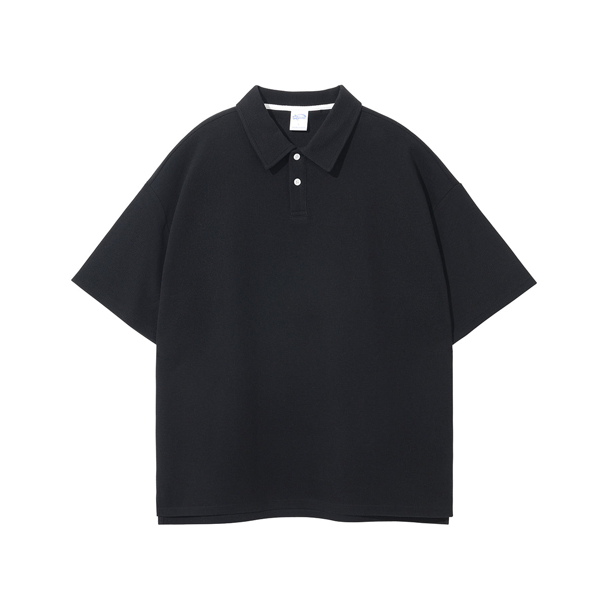 Women's Heavyweight Waffle-knit Polo Shirt 9.7oz-INNBLAC Fashion Apparel