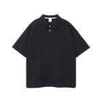 Women's Heavyweight Waffle-knit Polo Shirt 9.7oz-INNBLAC Fashion Apparel
