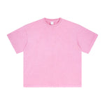 Women's Stone Wash Frayed T Shirt 7.5oz-INNBLAC Fashion Apparel