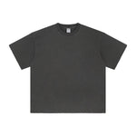 Women's Stone Wash Frayed T Shirt 7.5oz-INNBLAC Fashion Apparel