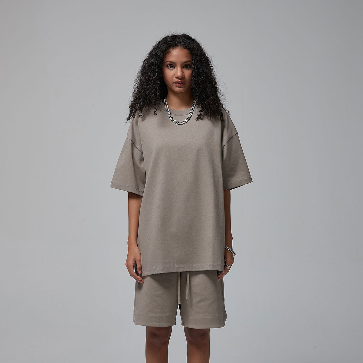 Women's Extra Heavyweight Basic T Shirt 11oz-INNBLAC Fashion Apparel