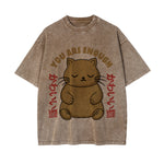 You Are Enough Graphic Washed Tee-INNBLAC Fashion Apparel