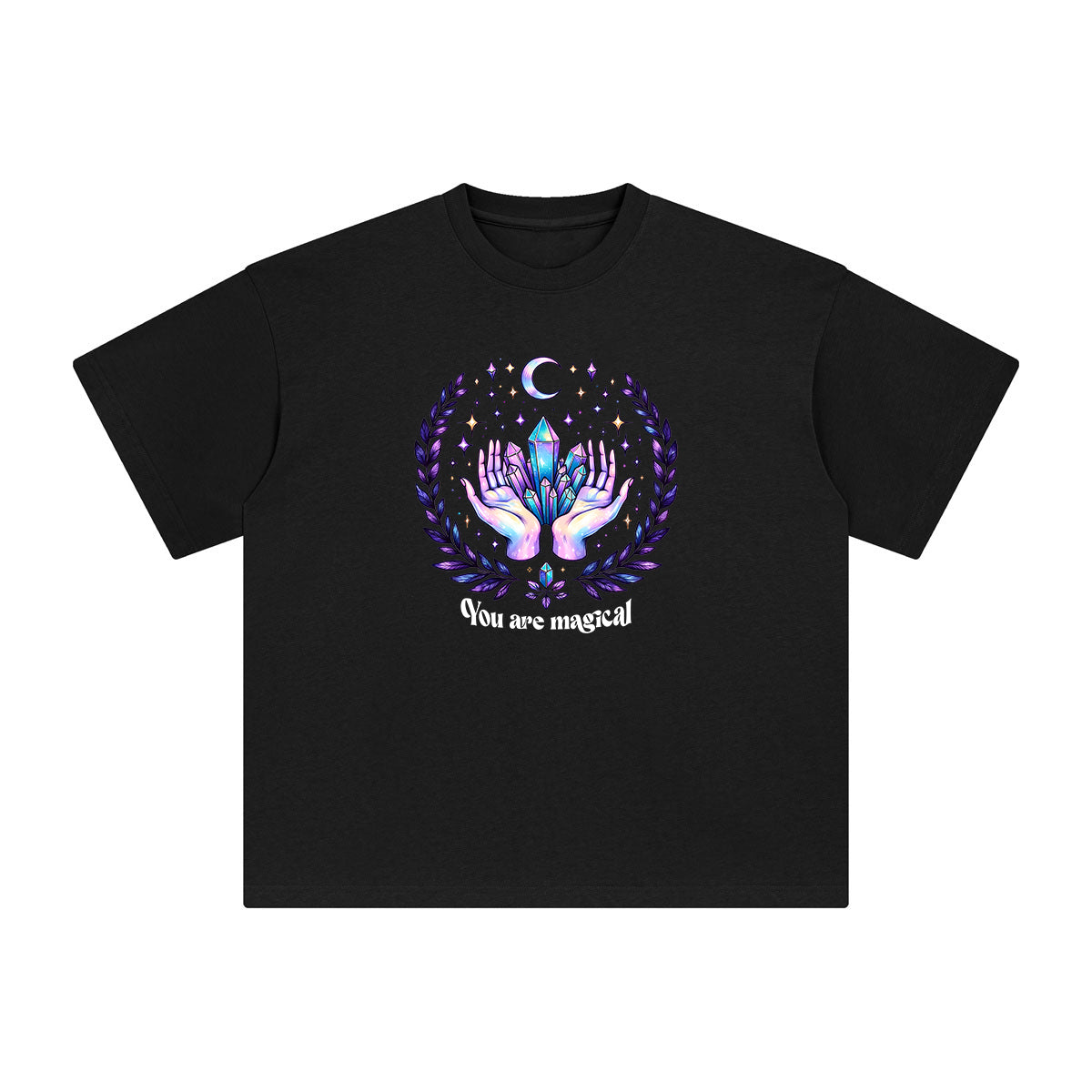 You are Magical Crystal hands Graphic Tee-INNBLAC Fashion Apparel