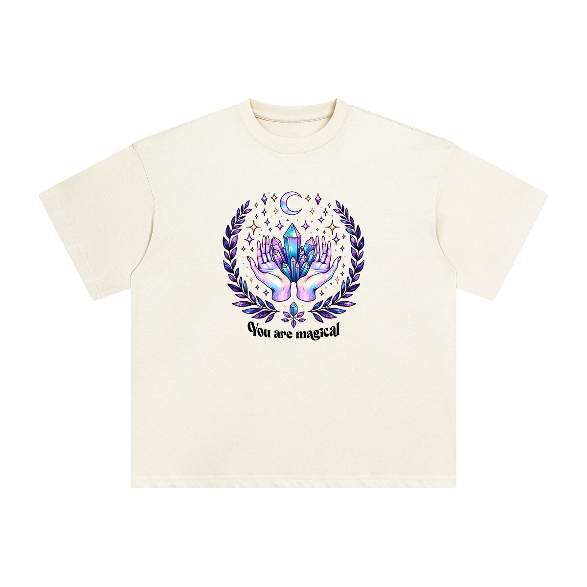 You are Magical Crystal hands Graphic Tee-INNBLAC Fashion Apparel