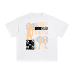 Yourself is Matter Abstract Graphic Tee-INNBLAC Fashion Apparel