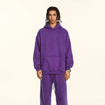 Solid Color Loose Fit Hoodie-INNBLAC Fashion Apparel