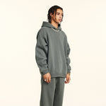 French Terry Solid Color Hoodie-INNBLAC Fashion Apparel