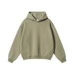 French Terry Solid Color Hoodie-INNBLAC Fashion Apparel