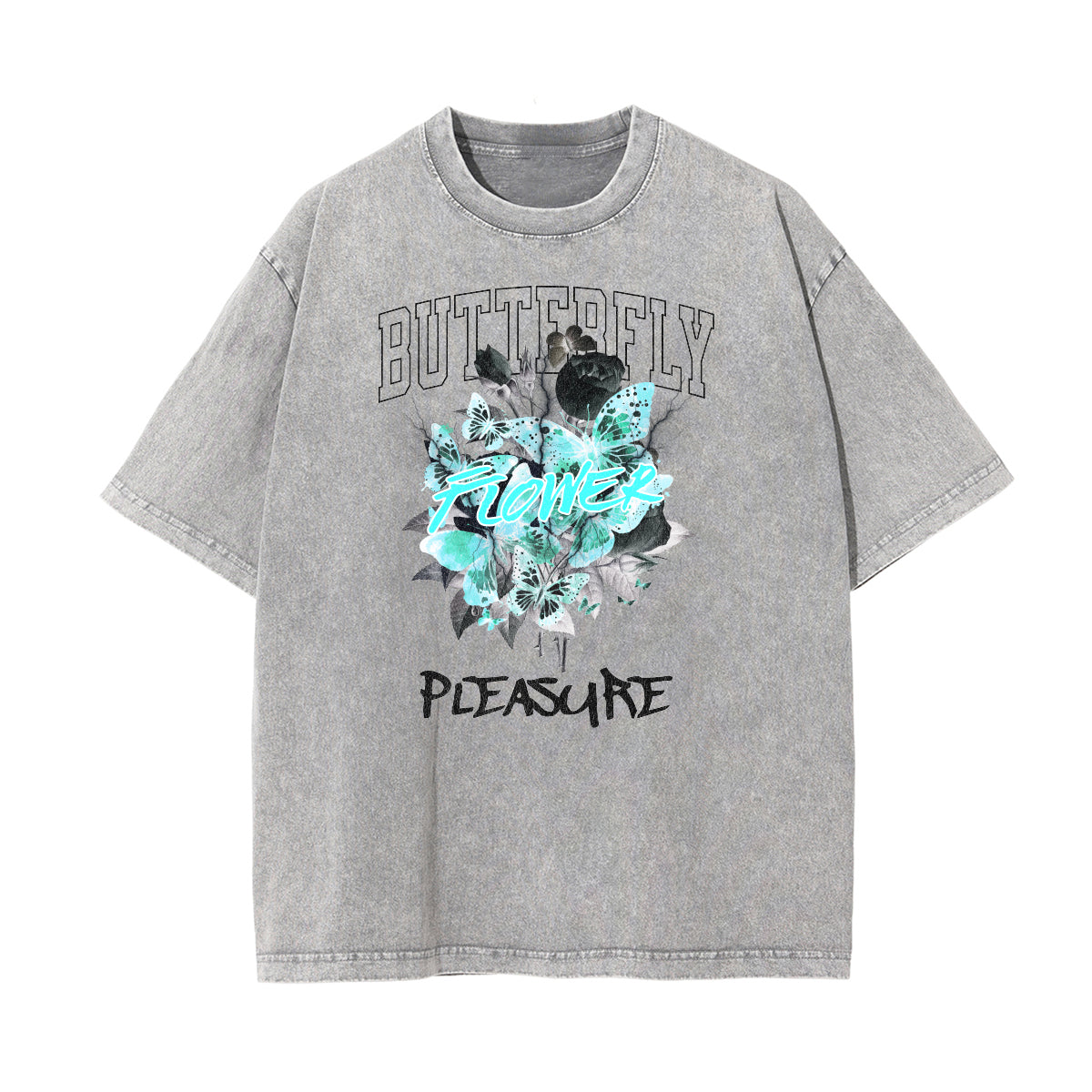 Faded Cotton Summer Vacation Graphic Tee