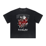 Distressed Faded Summer Vacation Graphic Tee