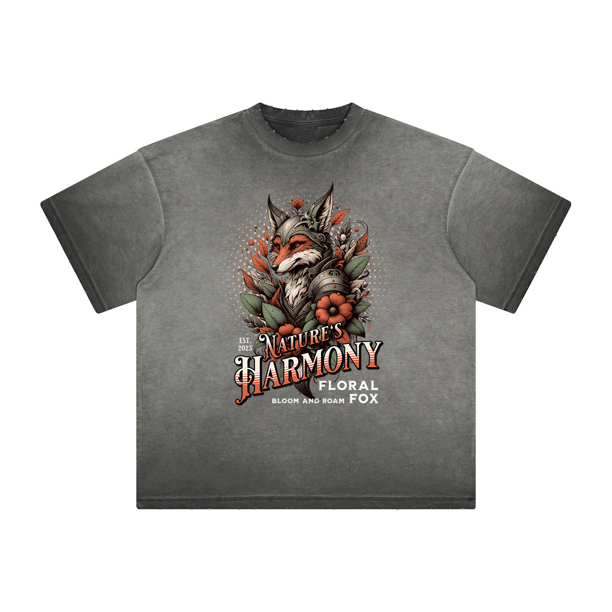 Camiseta con estampado de vacaciones de verano de peso pesado