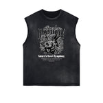 Frayed Edge Summer Vacation Graphic Tank