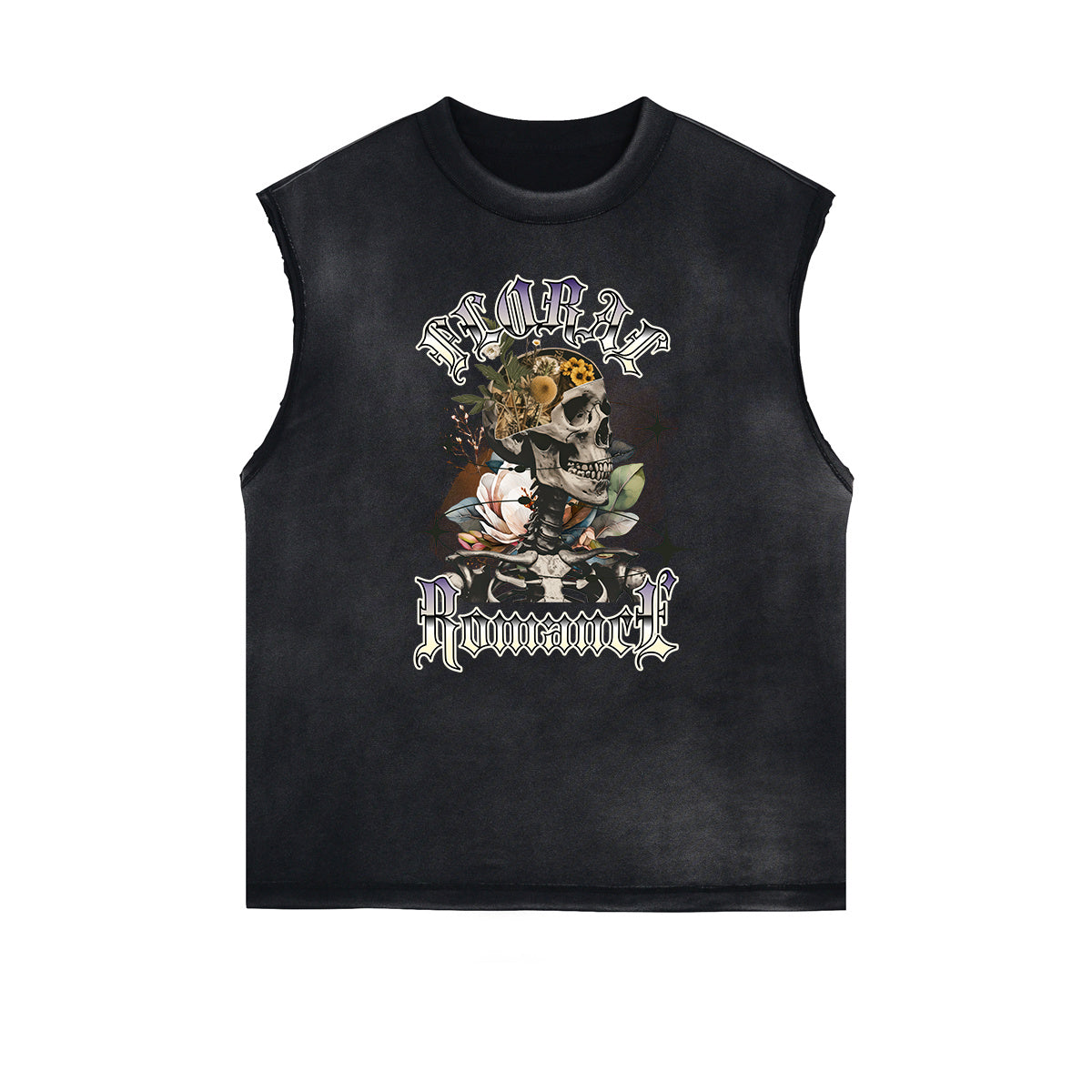 Frayed Edge Summer Vacation Graphic Tank