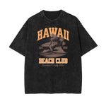 Stone Wash Summer Vacation Pattern Tee