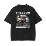 Stone Wash Crusades Pattern T Shirt