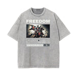 Washed Crusades Graphic Cotton Tee