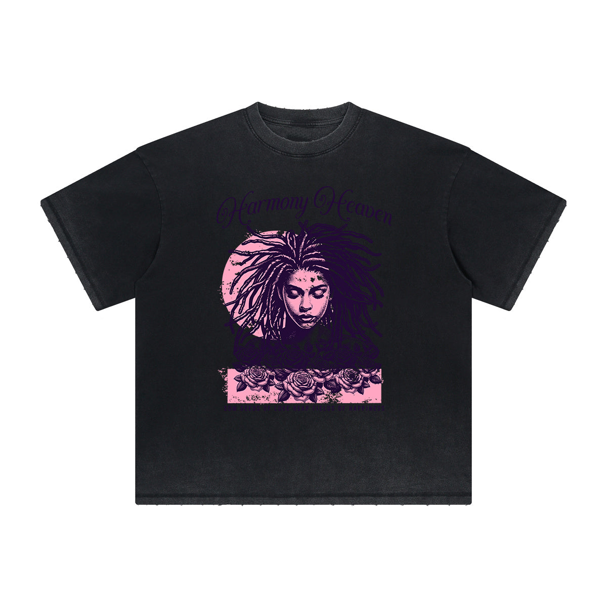 Vintage Frayed African Totem Tee
