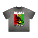 Thick Faded African Totem T Shirt