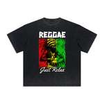 Vintage Frayed African Totem Tee