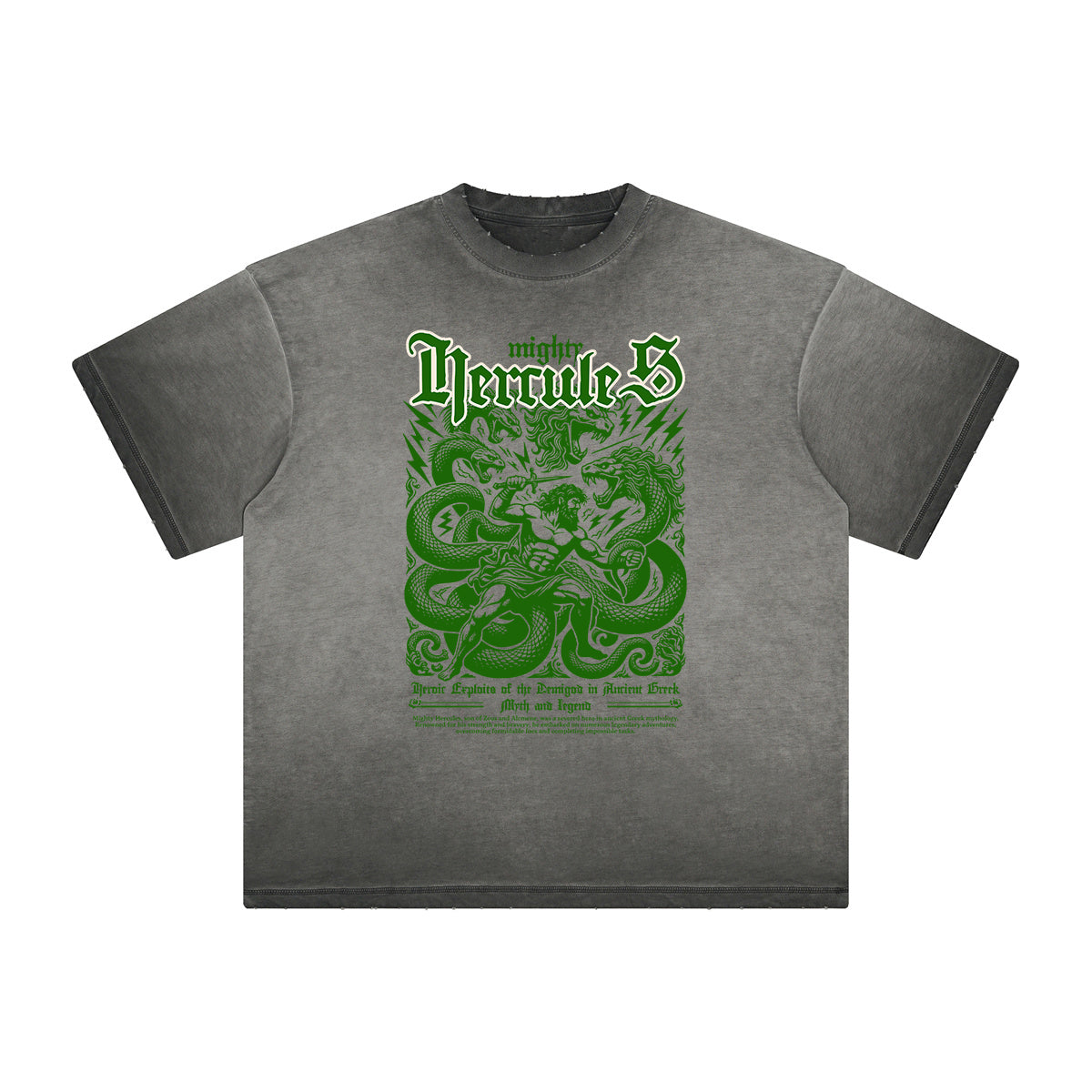 Thick Faded Gods & Faith Graphic Tee