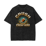 Washed Retro Revival Graphic Cotton Tee