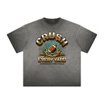 Thick Faded Retro Revival Graphic T Shirt