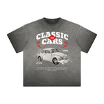 Thick Faded Retro Revival Graphic T Shirt
