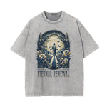 Washed Jesus Graphic Cotton Tee