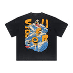 Thick Faded Holiday Graphic T Shirt