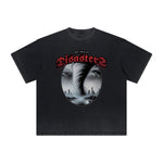 Thick Faded Holiday Graphic T Shirt