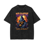 Washed Gothic Graphic Cotton Tee