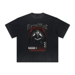 Thick Faded Gothic Graphic T Shirt