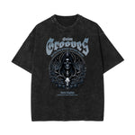 Washed Gothic Graphic Cotton Tee