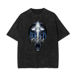 Washed Gothic Graphic Cotton Tee