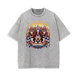 Washed Cotton King Graphic Tee