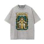 Washed Cotton King Graphic Tee