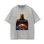 Washed Cotton King Graphic Tee