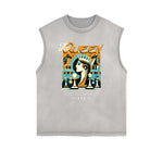 Frayed Edge Queen Graphic Tank Top