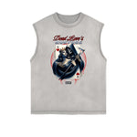 Frayed Edge Queen Graphic Tank Top