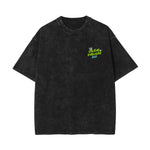 Stone-Washed Graffiti Font Tee